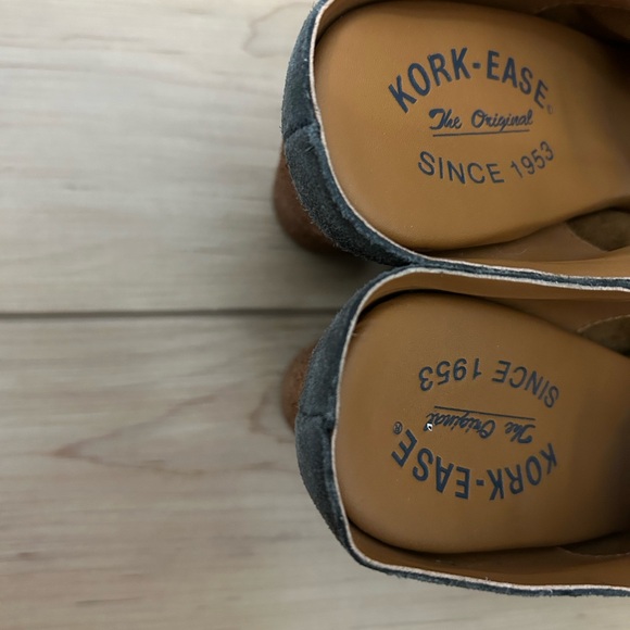 Kork Ease Chaillis Suede Block Heel Mules - Picture 6 of 8